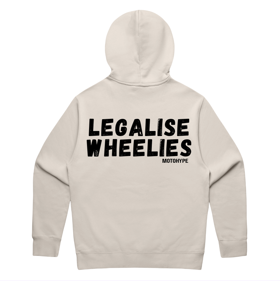 Legalise Wheelies Hoodie